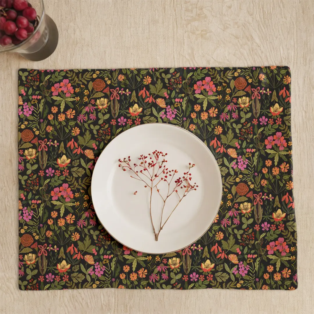 Podkładki - Kwiatowy pattern - obrazek 3
