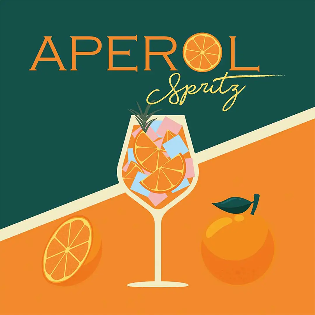 Podkładki - Aperol orange - obrazek 2