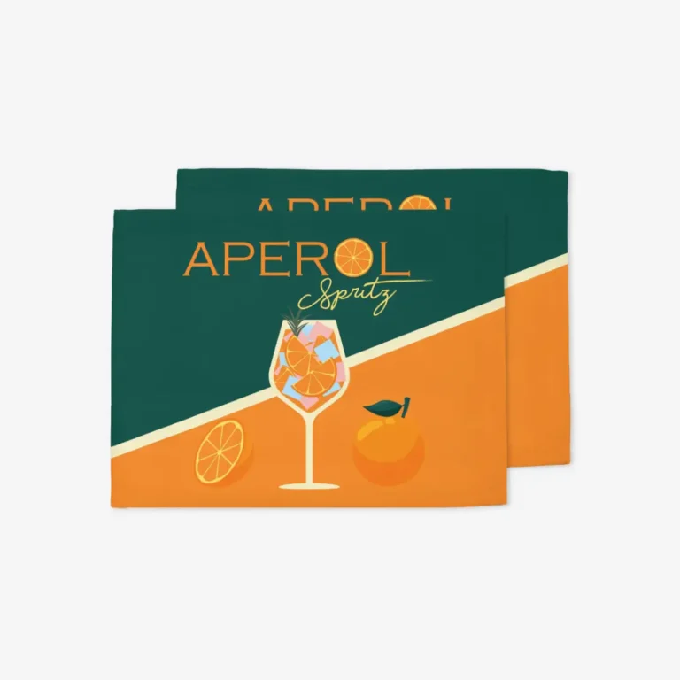 Podkładki Aperol orange 35x45 cm