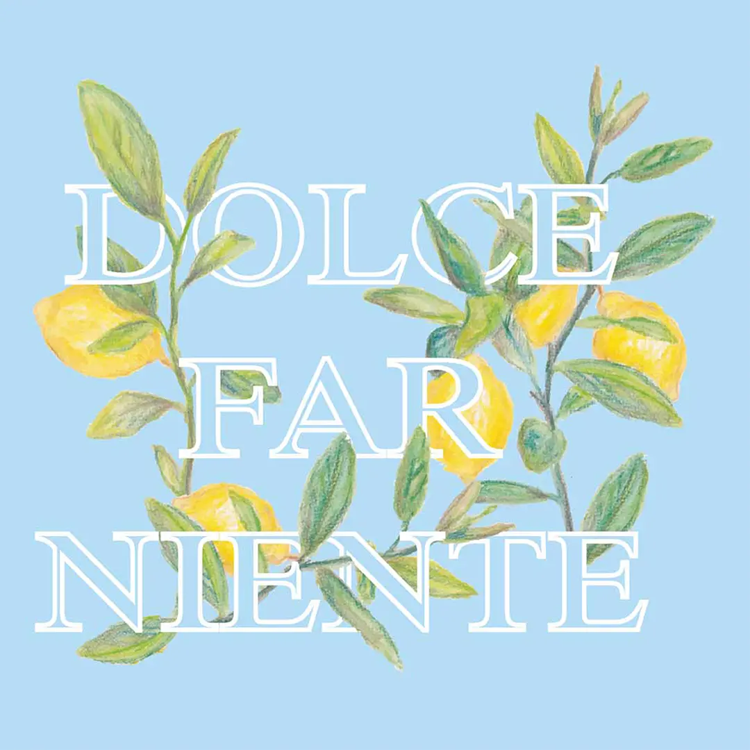Podkładki - Dolce Far Niente - błękit - obrazek 2