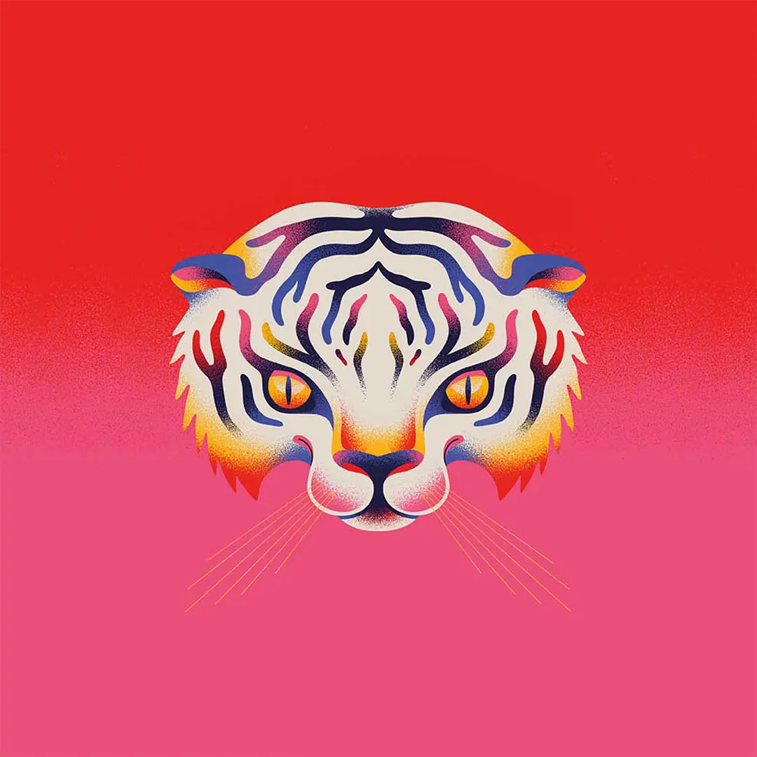 Podkładki - Pink tiger - obrazek 2