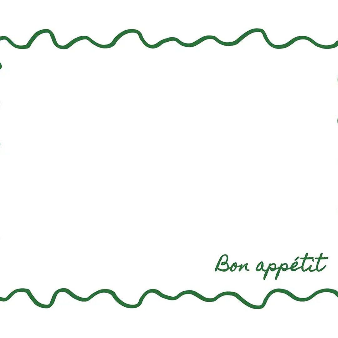Podkładki - bon appetit - zielony - obrazek 2