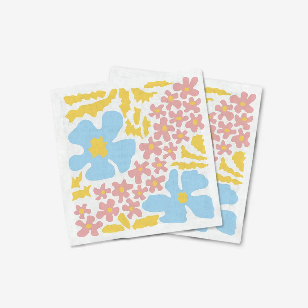Serwetki - Colorful flowers