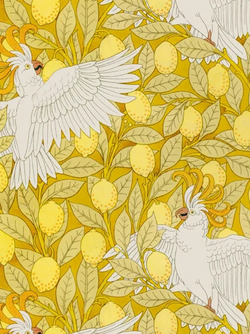 Serwetki Papugi i cytryny 20x20 cm