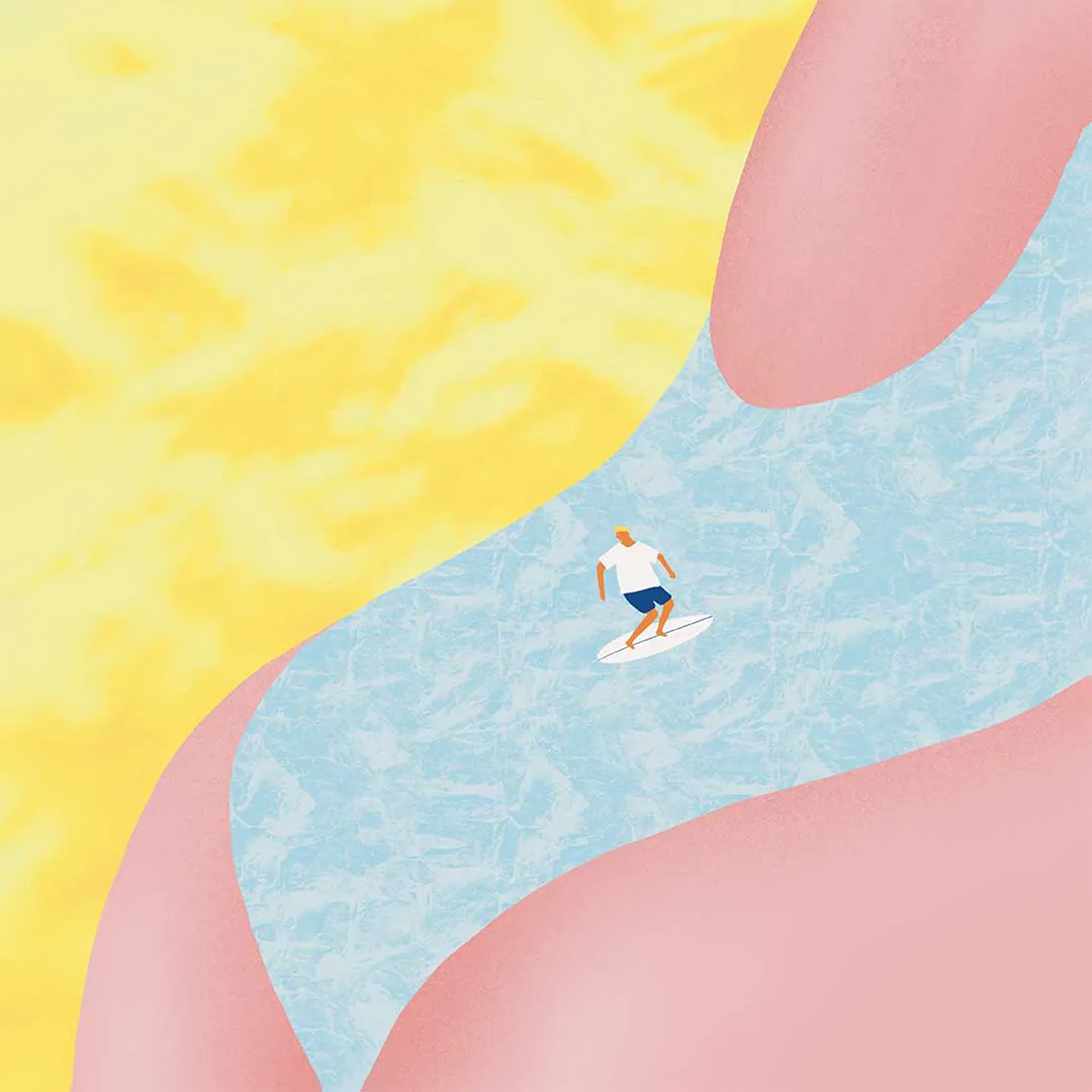 Serwetki - Surfer - obrazek 2