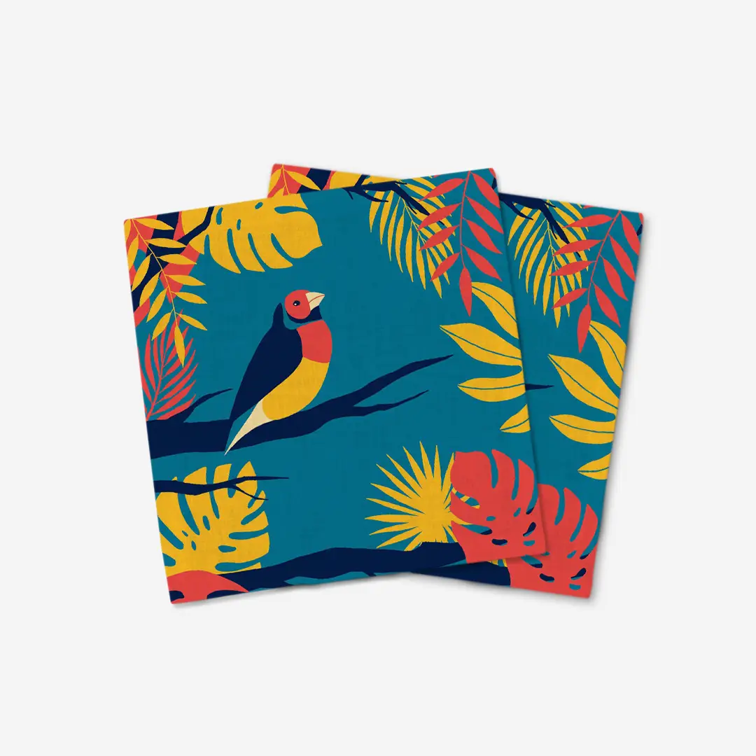 Serwetki - Gouldian finch