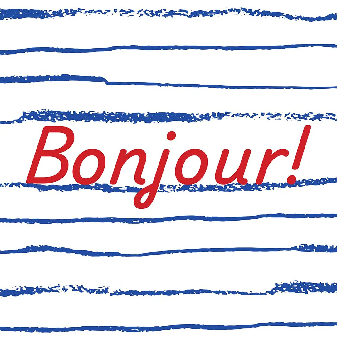 Serwetki - Bonjour - obrazek 2