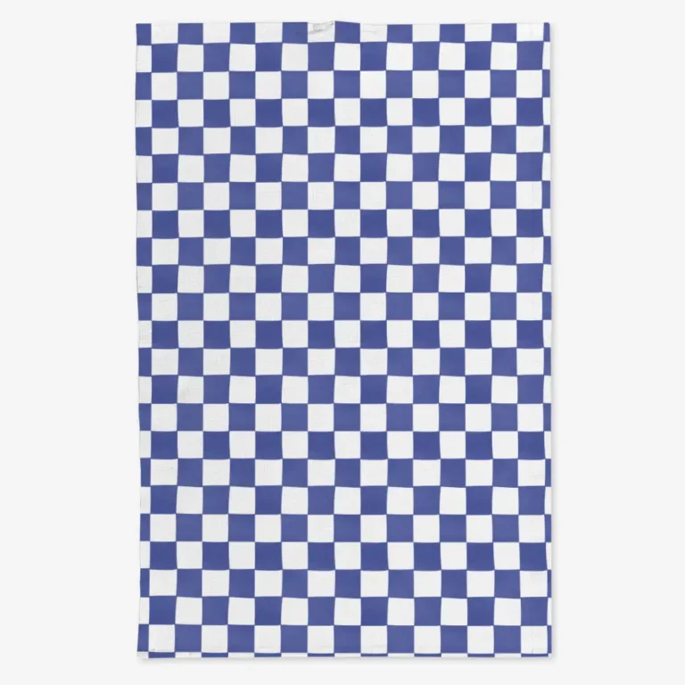 Ręcznik kuchenny niebieska krata 50x70 cm