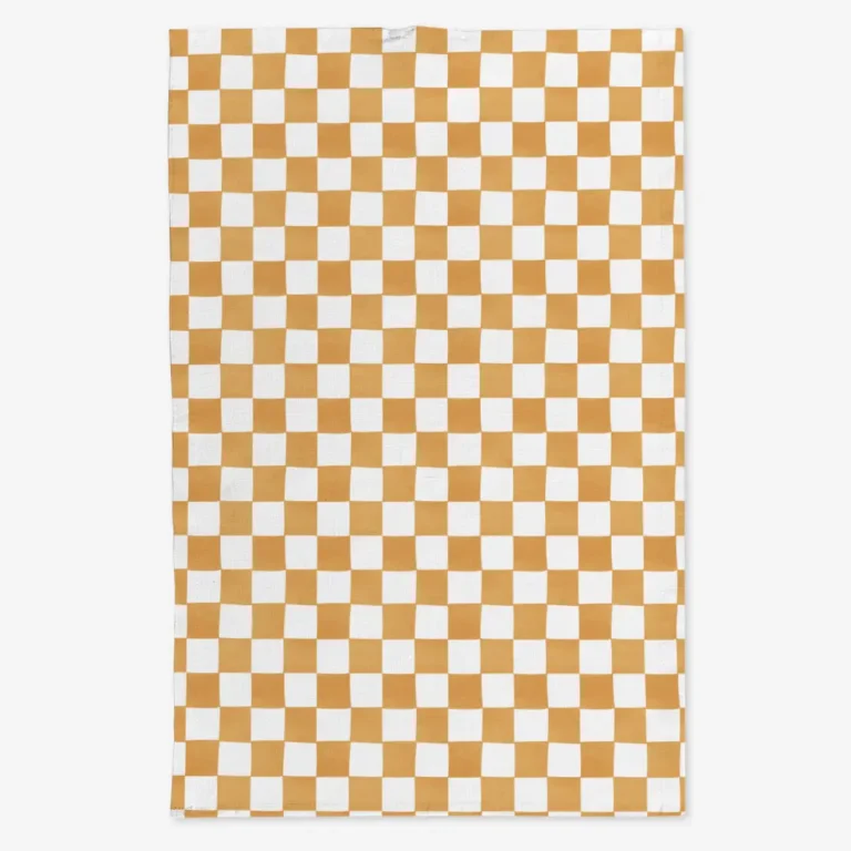 Ręcznik kuchenny pomarańczowa krata 50x70 cm