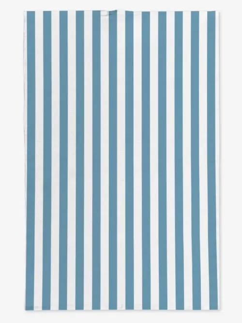 Ręcznik kuchenny błękitne paski 2 cm 50x70 cm