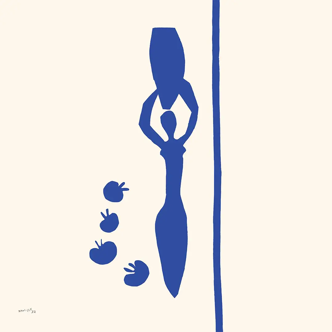 Poduszka na krzesło - Nu Bleu I - obrazek 2