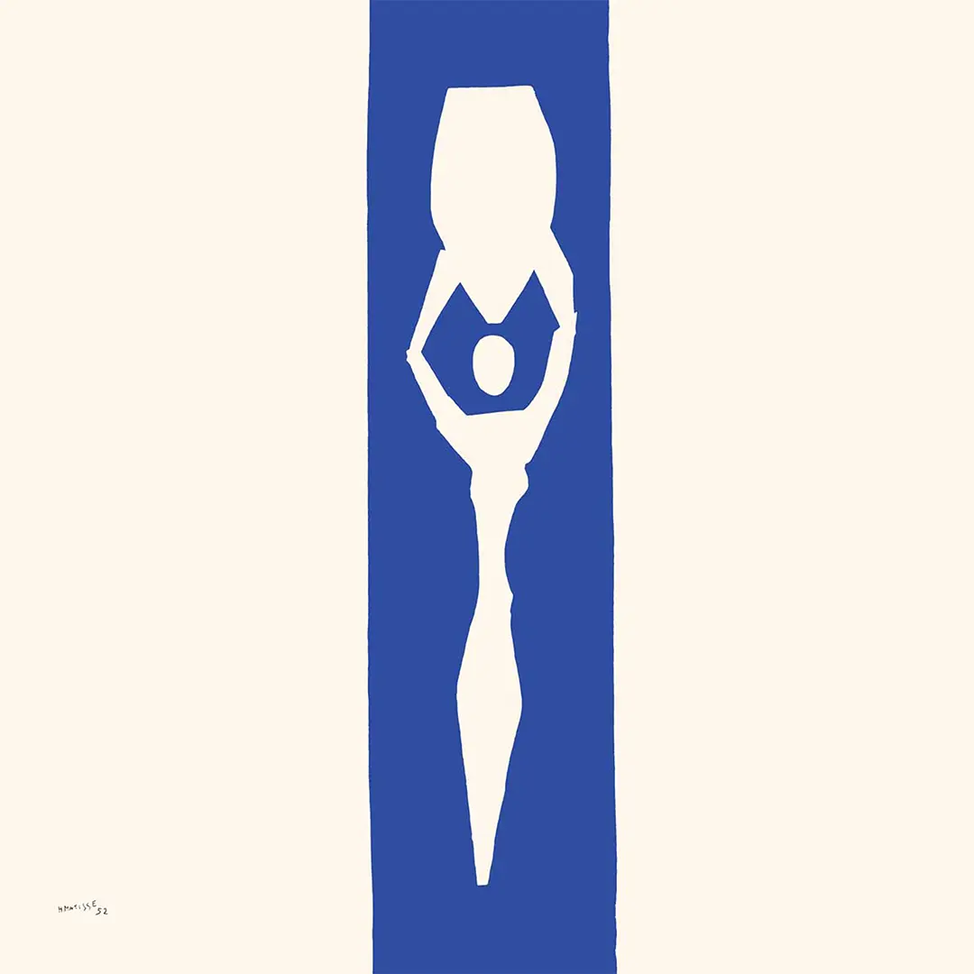 Poduszka na krzesło - Nu Bleu II - obrazek 2