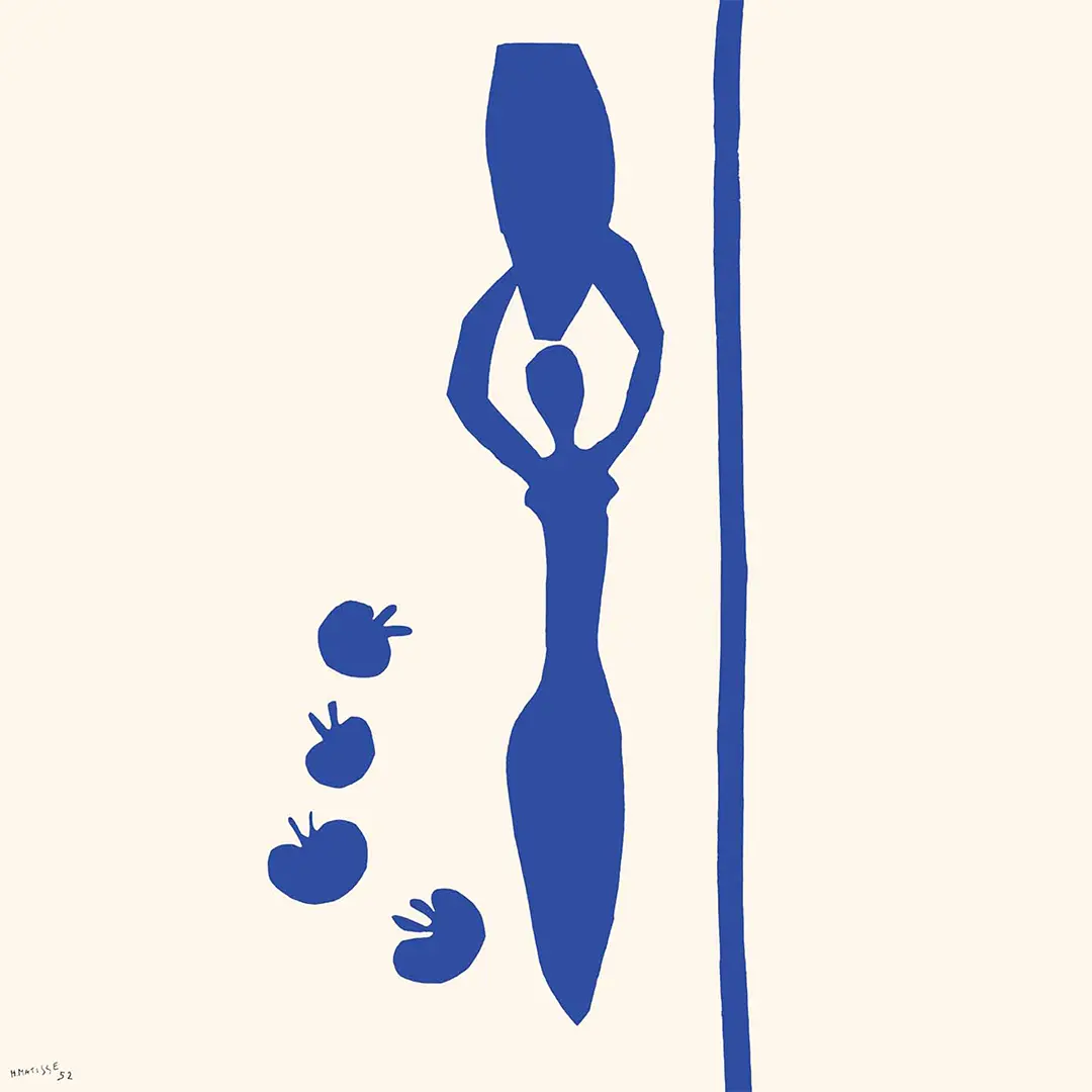 Poduszka na podłogę - Nu Bleu I - obrazek 2