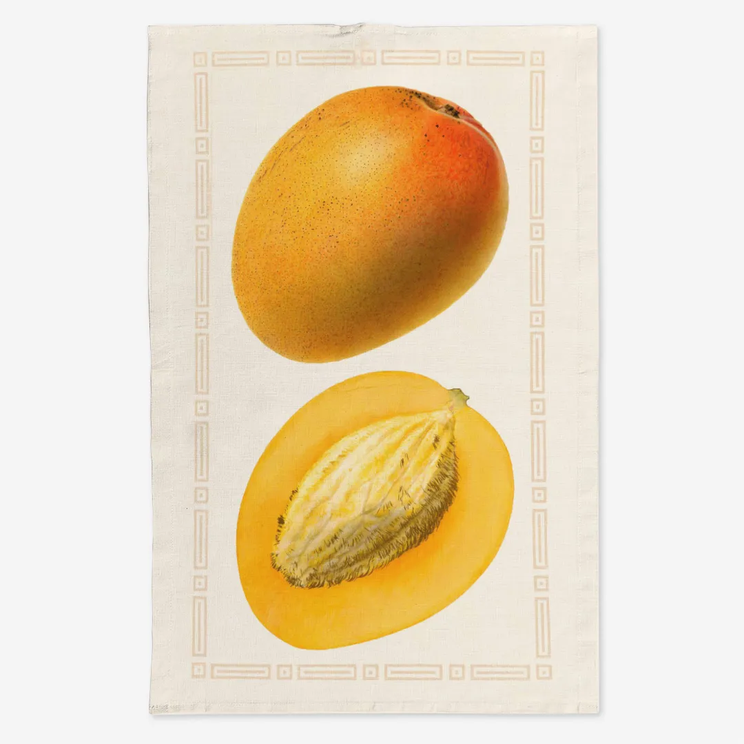 Ręcznik kuchenny - Mango w ramce