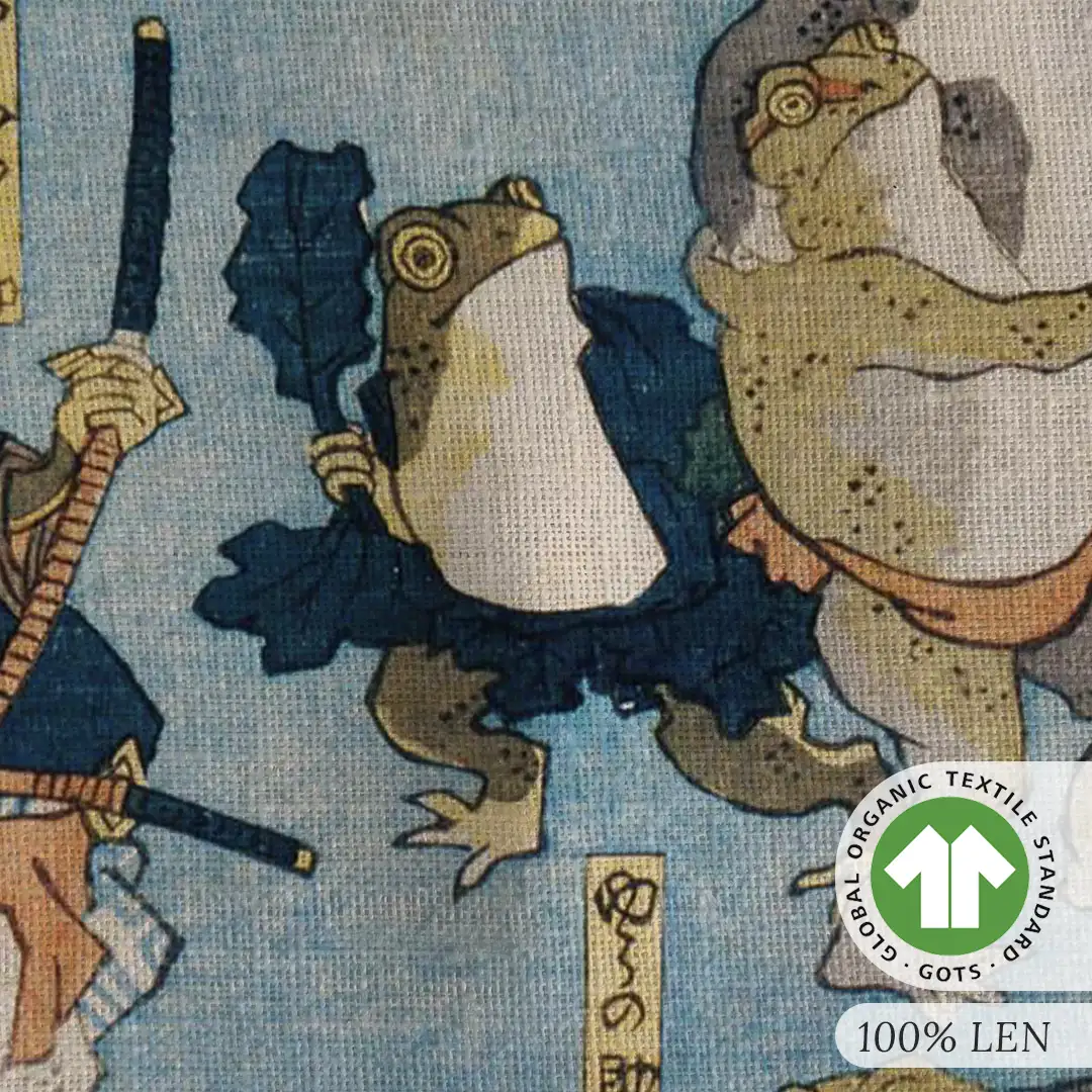 Ręcznik kuchenny - żaby kabuki - obrazek 3