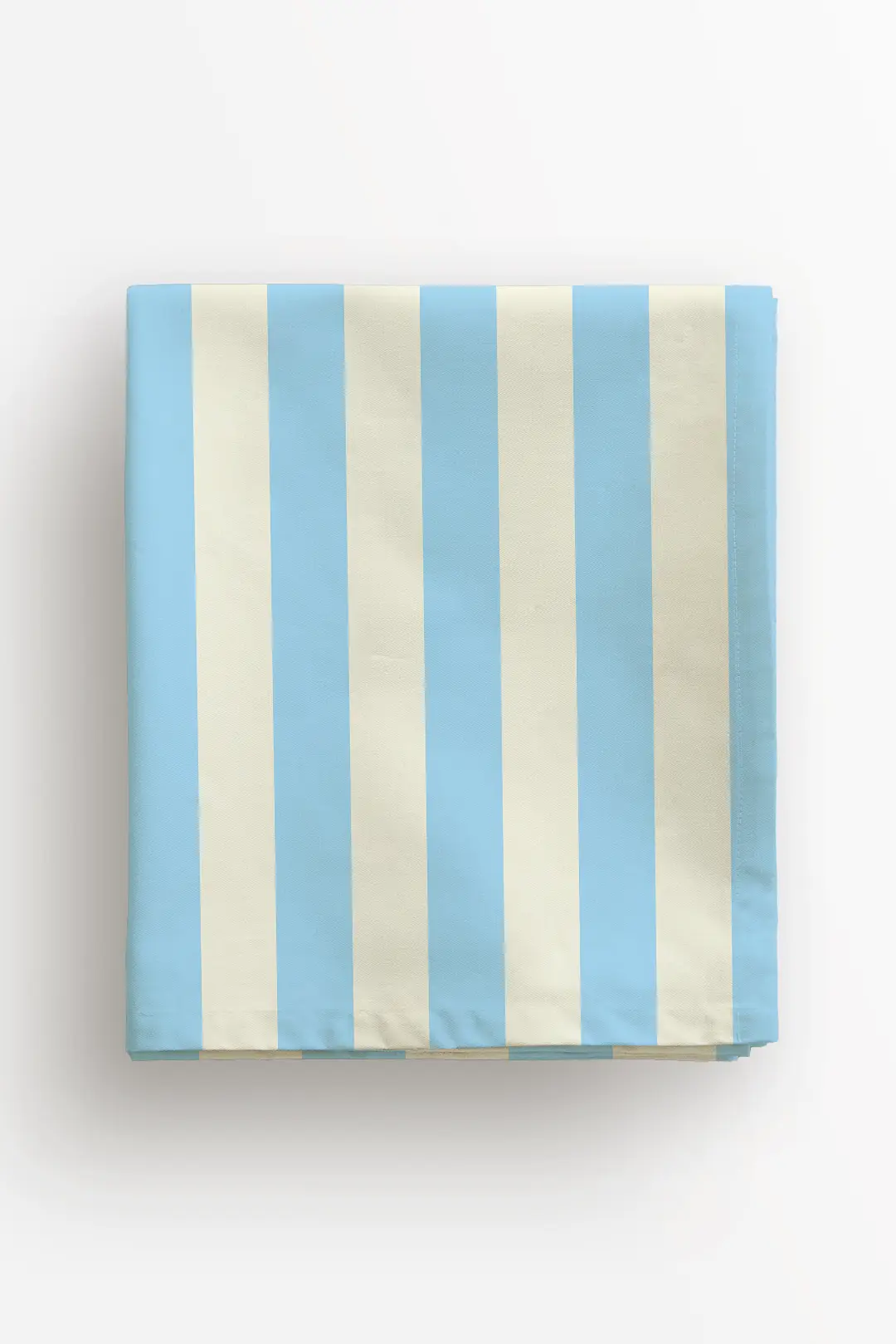 Obrus świąteczny klasyczne błękitne pasy 100x100 cm