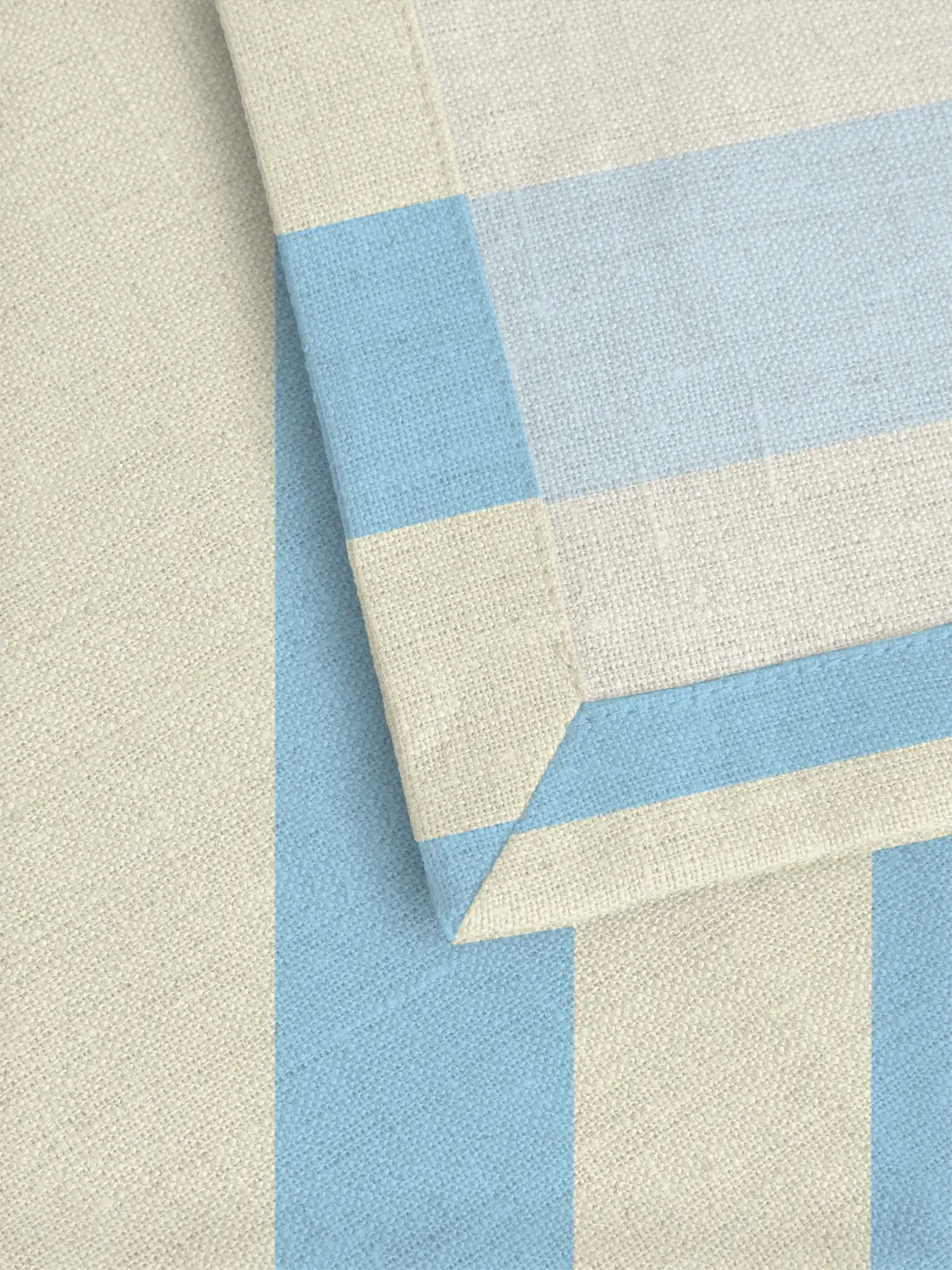 Serwetki świąteczne klasyczne błękitne pasy 40x40 cm