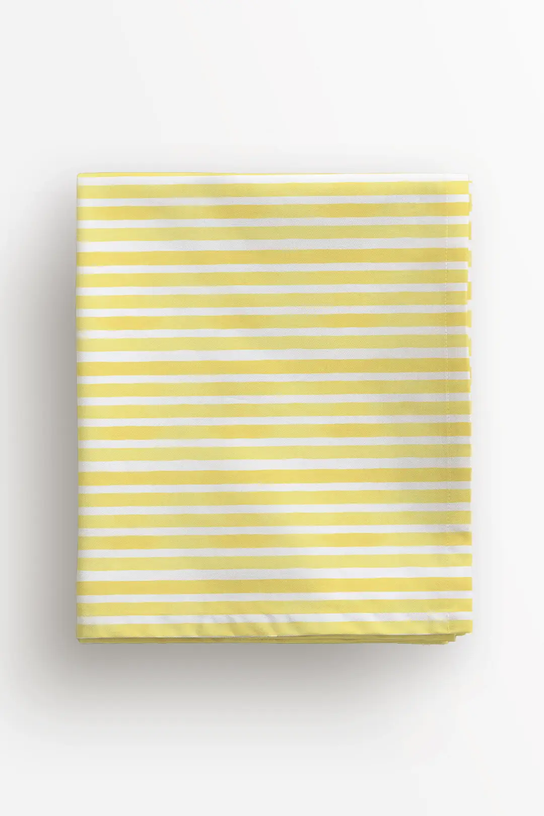 Obrus żółte paski 100x100 cm