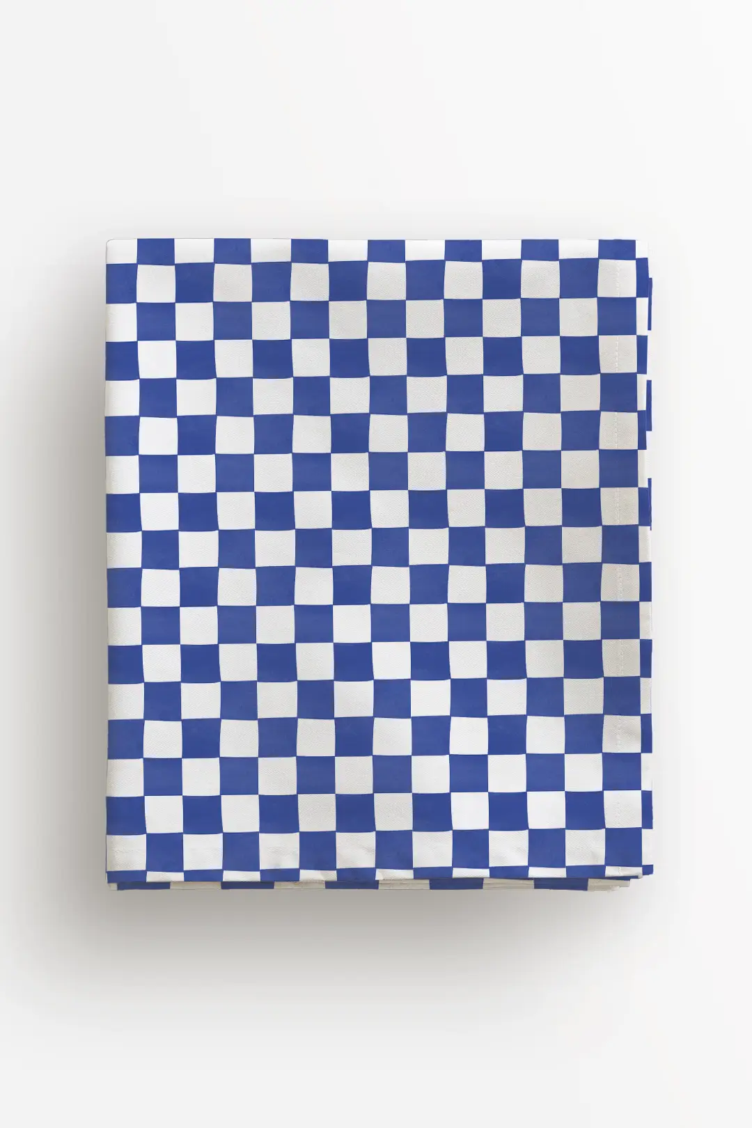 Obrus niebieska krata 100x100 cm