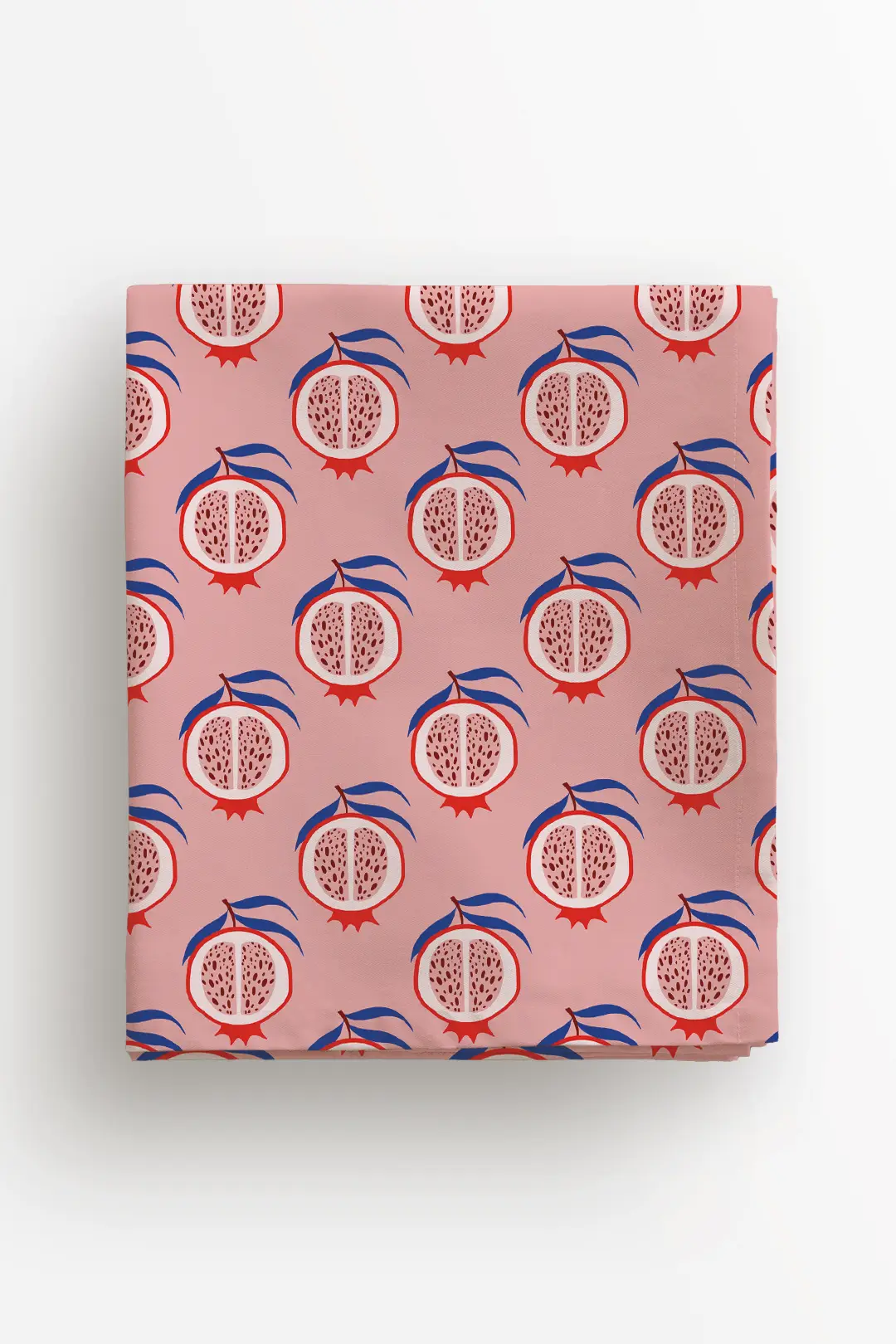 Obrus figi różowe tło 100x100 cm