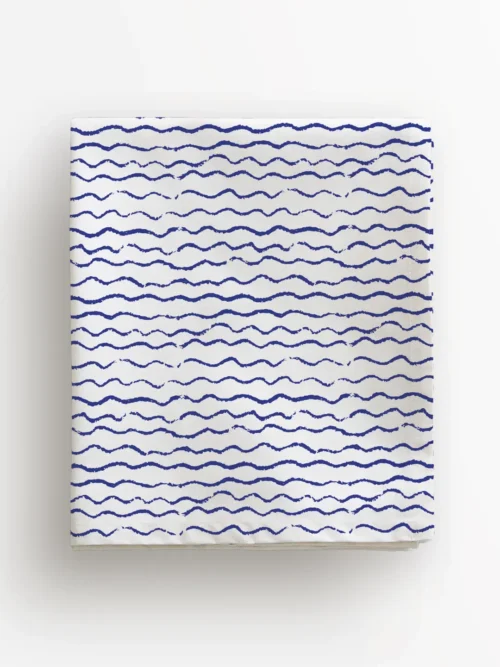 Obrus morskie fale 100x100 cm