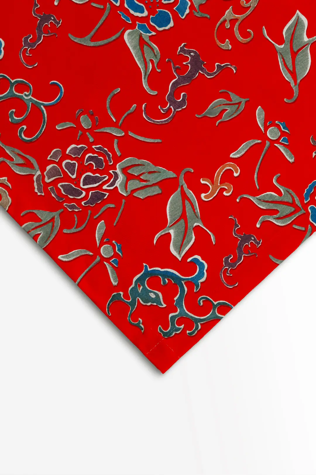 Obrus wschodnia czerwień 100x100 cm