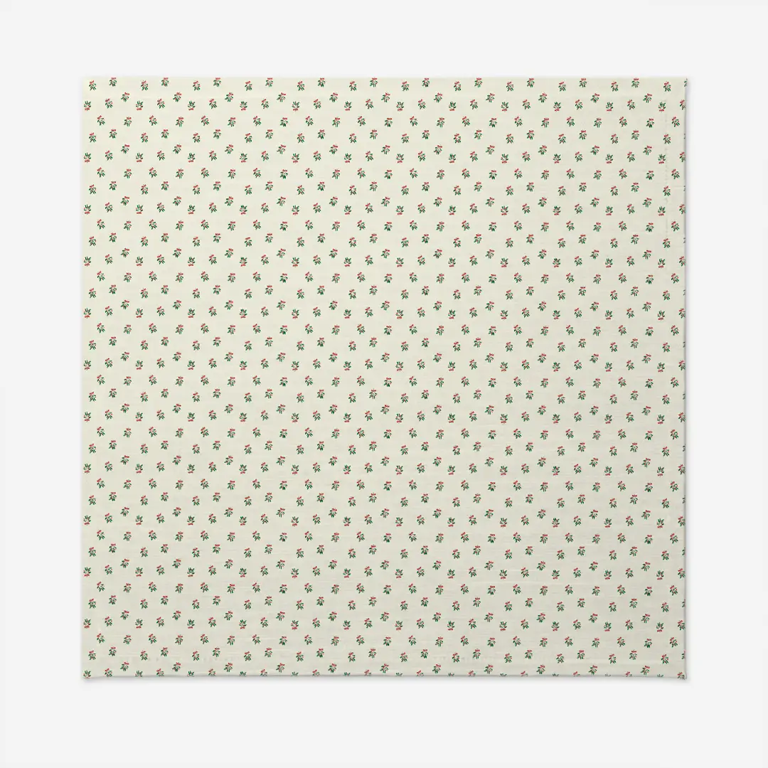 Obrus świąteczny Świąteczna kokardka 140x140 cm