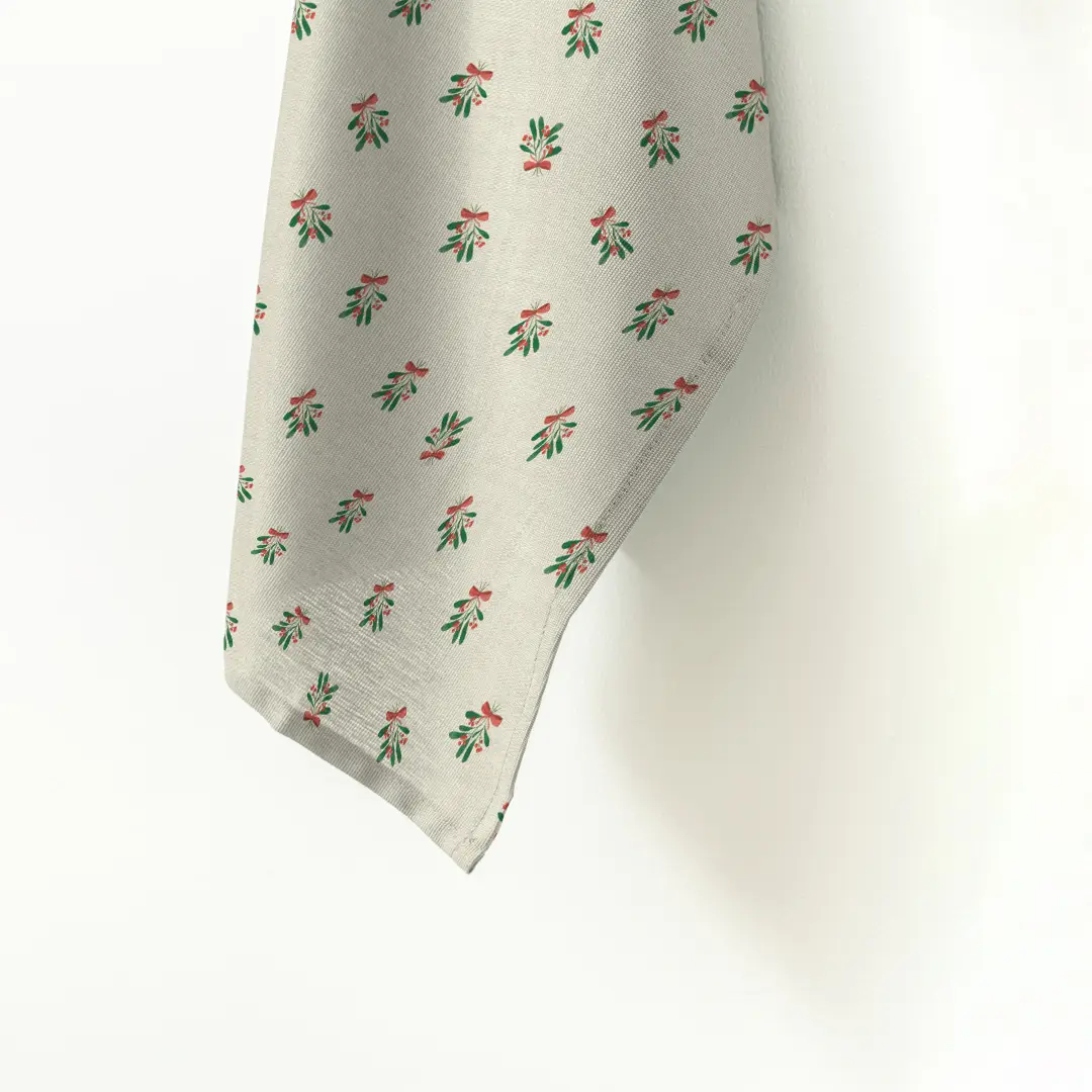 Ręcznik kuchenny Świąteczna kokardka 50x70 cm