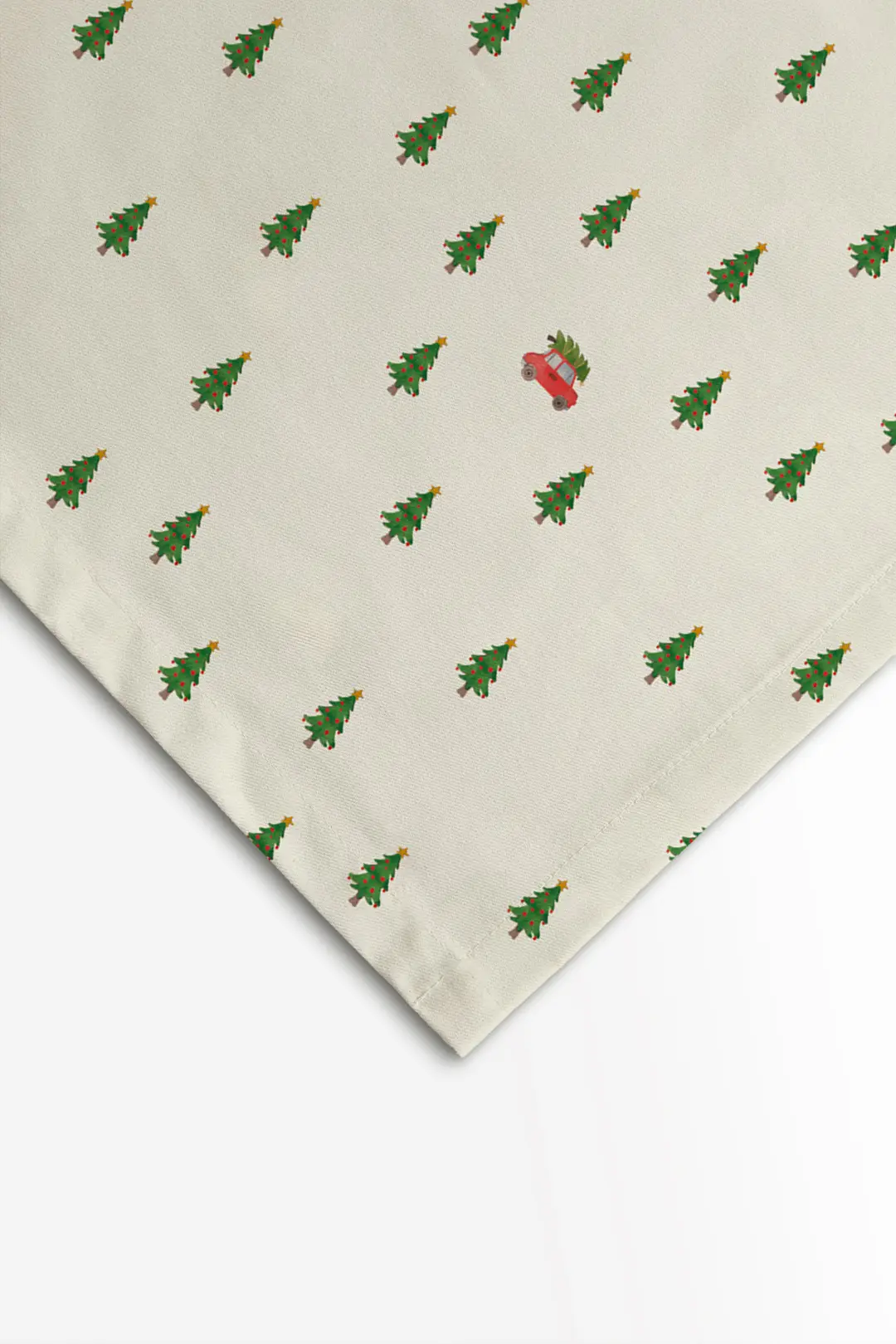 Obrus świąteczny Minimalistyczny las 100x100 cm