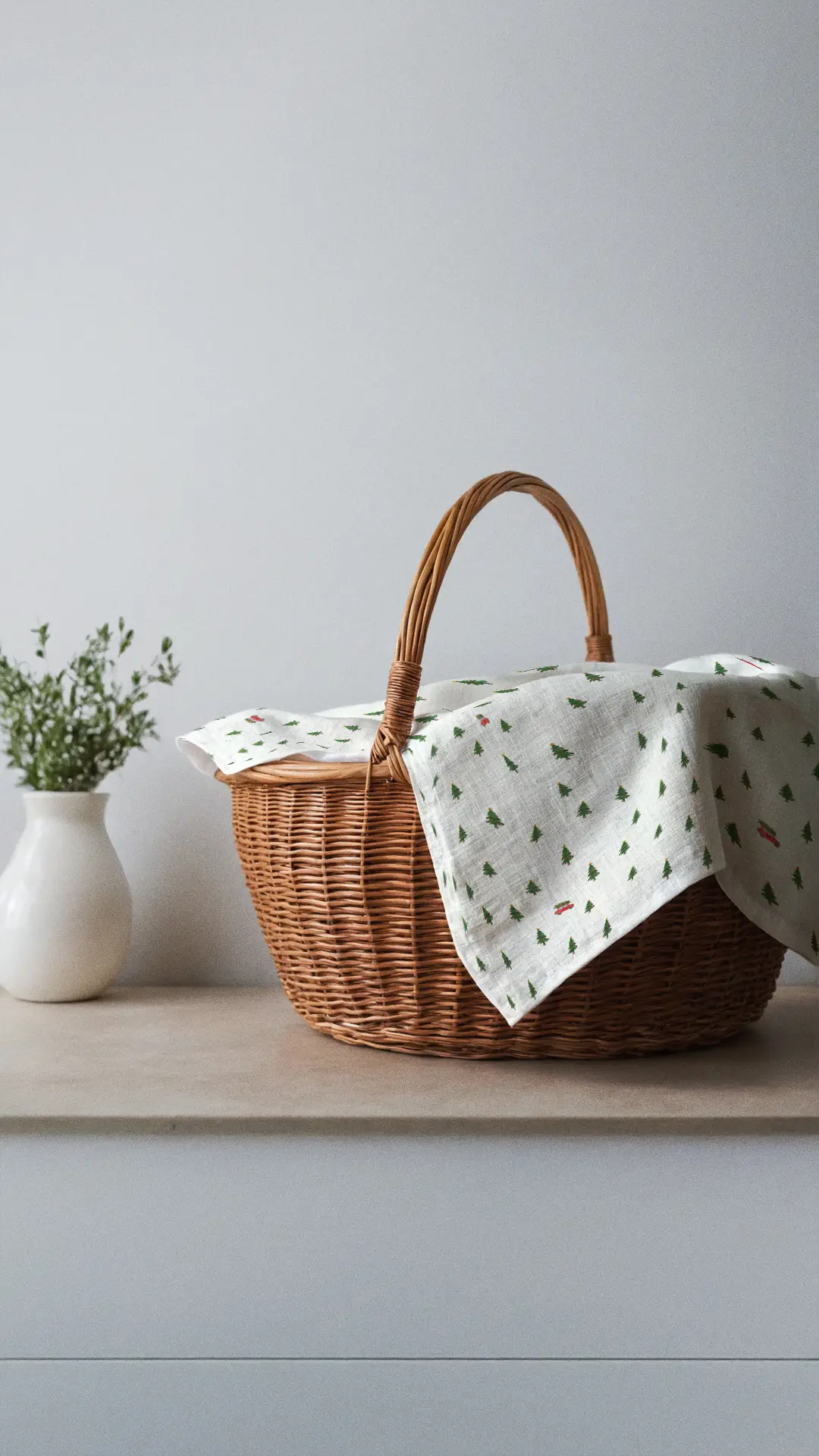 Ręcznik kuchenny Minimalistyczny las 50x70 cm