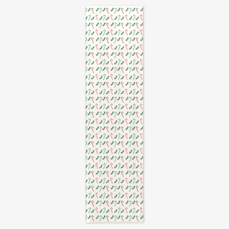 Bieżnik świąteczny Laski świąteczne i jemioła 40x150 cm