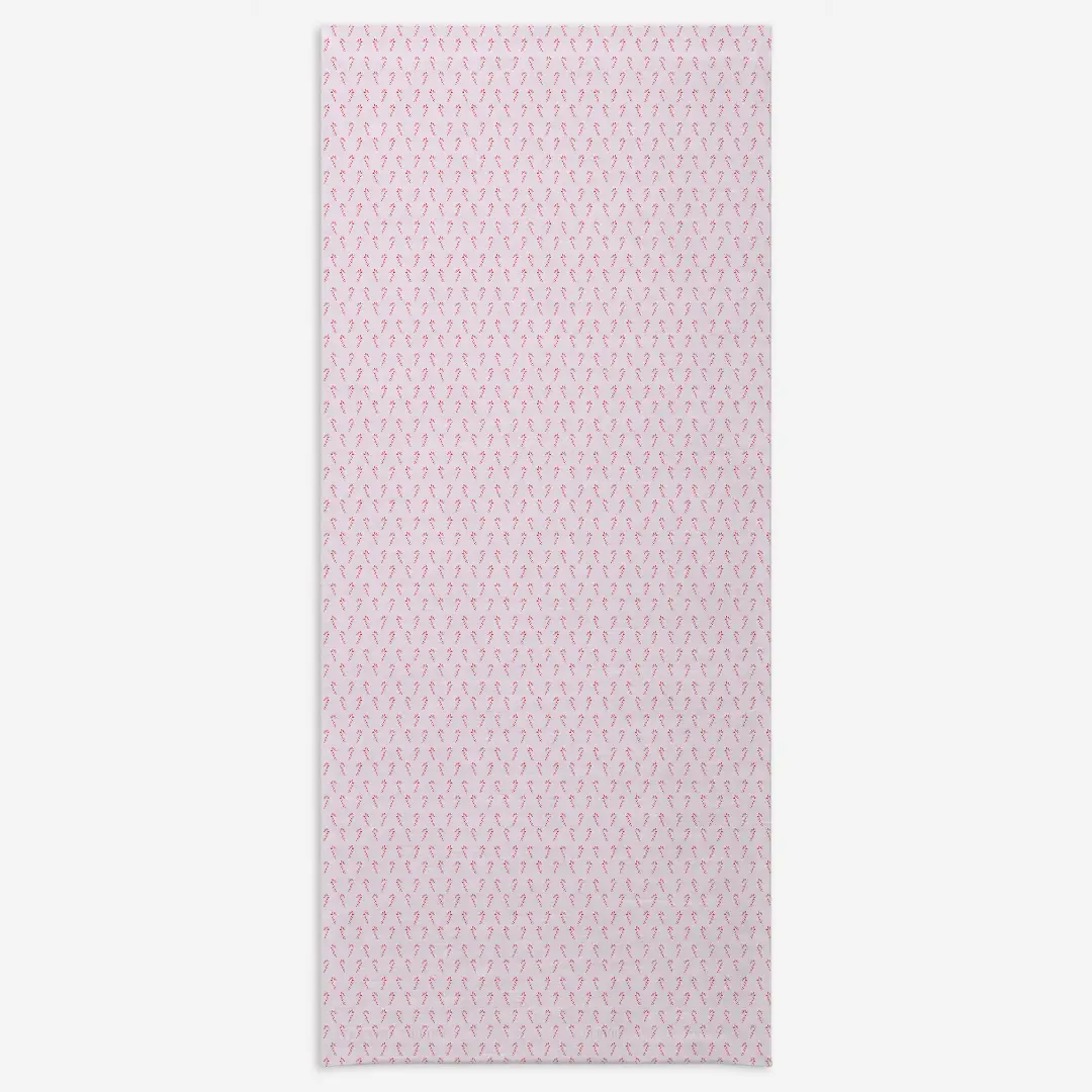 Obrus świąteczny Laski świąteczne róż 140x320 cm