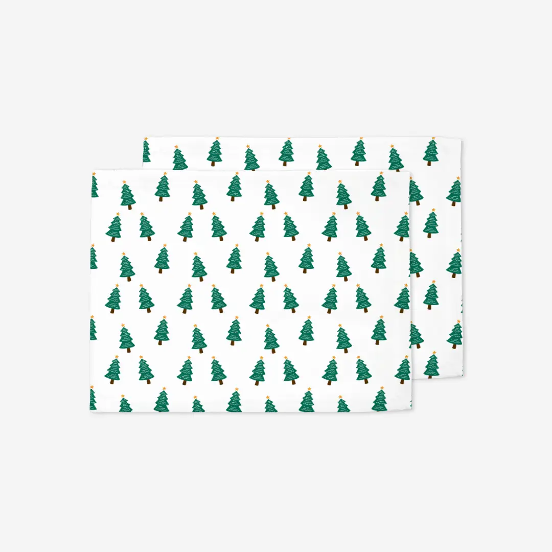 Podkładki świąteczne Choinki 35x45 cm