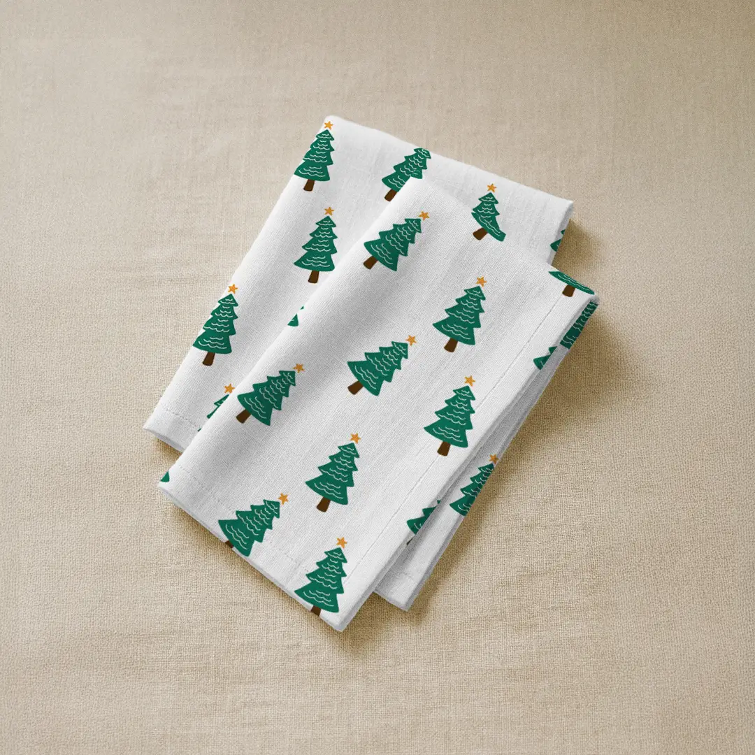 Serwetki świąteczne Choinki 40x40 cm