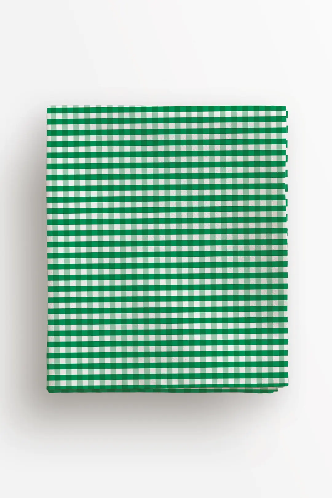 Obrus zielona kratka 100x100 cm