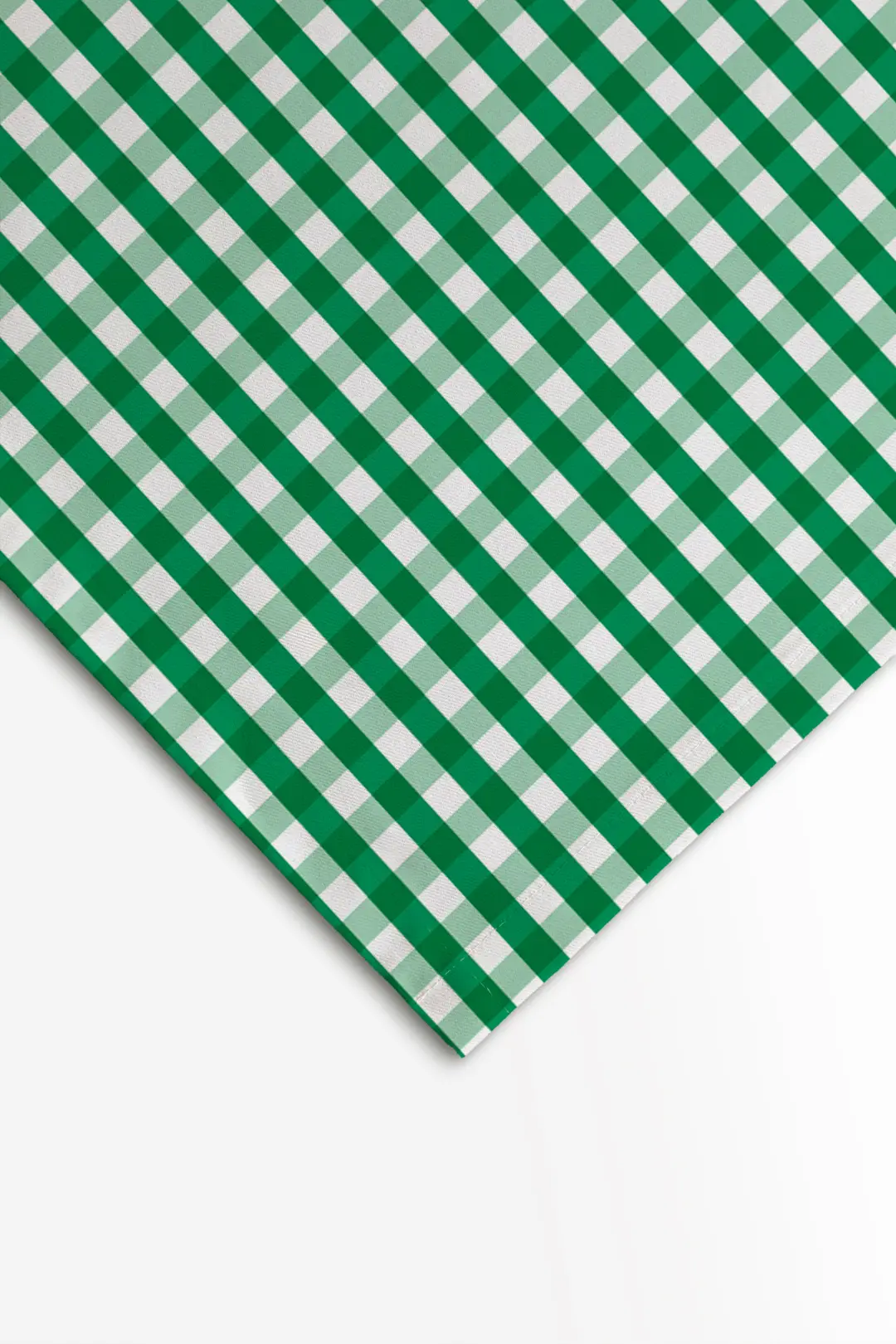 Obrus zielona kratka 100x100 cm