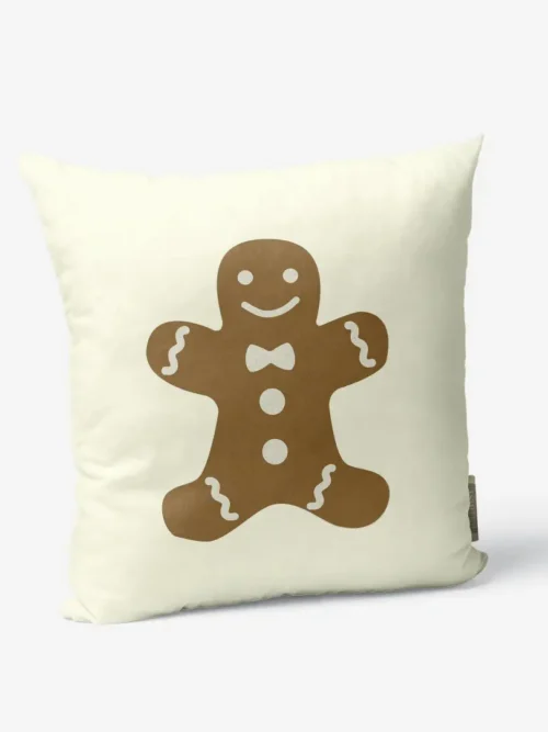 Poduszka świąteczna Piernikowy ludzik 45x45 cm