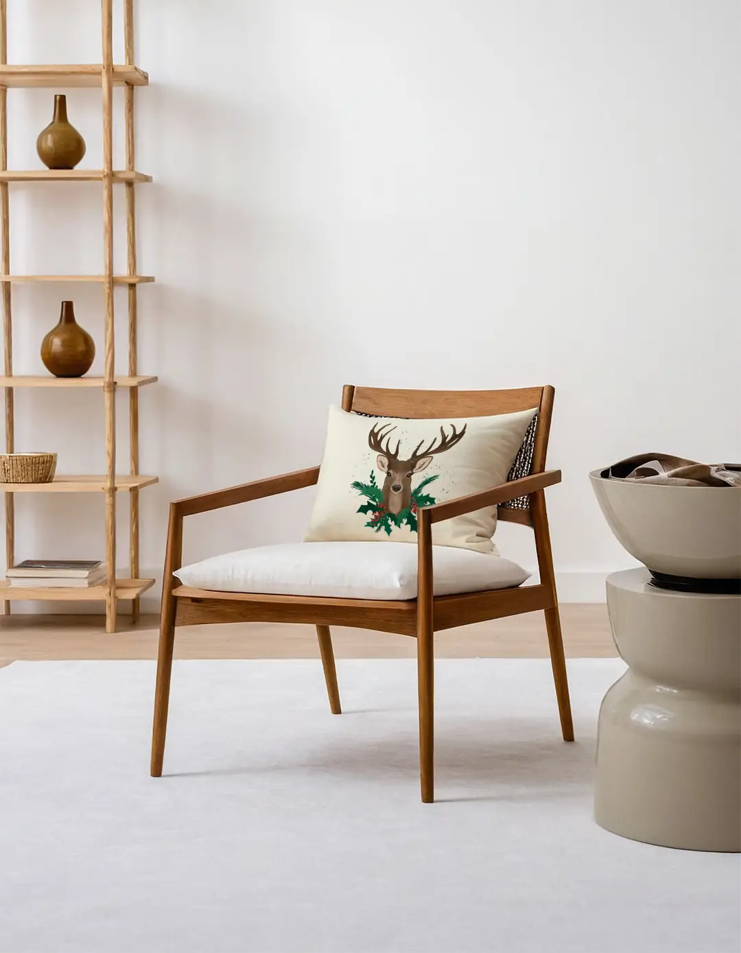 Poduszka świąteczna Jeleń 40x60 cm