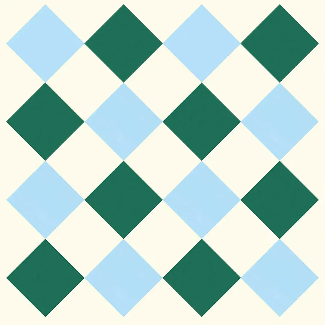 Poduszka świąteczna na krzesło Retro świąteczna krata 20x20 cm