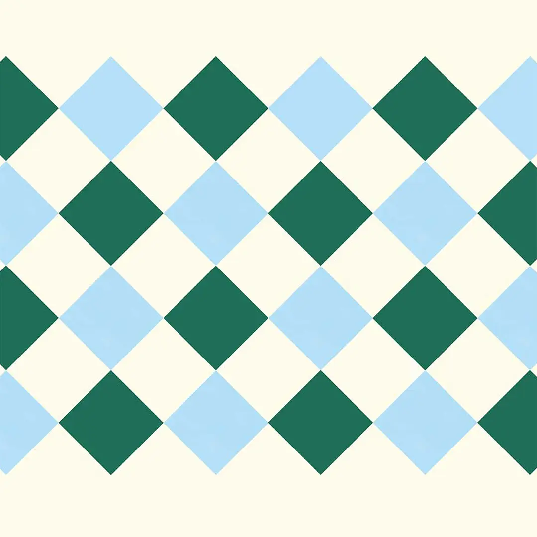 Podkładki świąteczne Retro świąteczna krata 20x20 cm