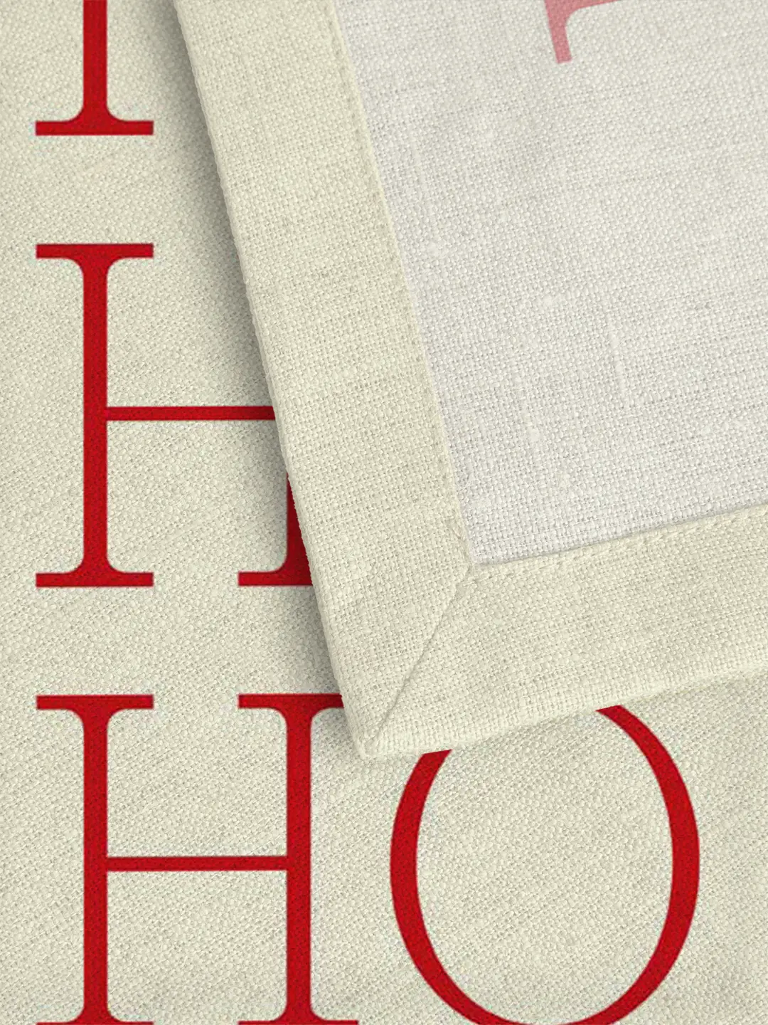 Serwetki świąteczne HO HO HO czerwone 40x40 cm