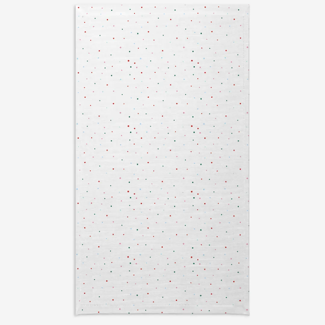 Obrus świąteczny Kolorowe gwiazdy świąteczne 140x240 cm