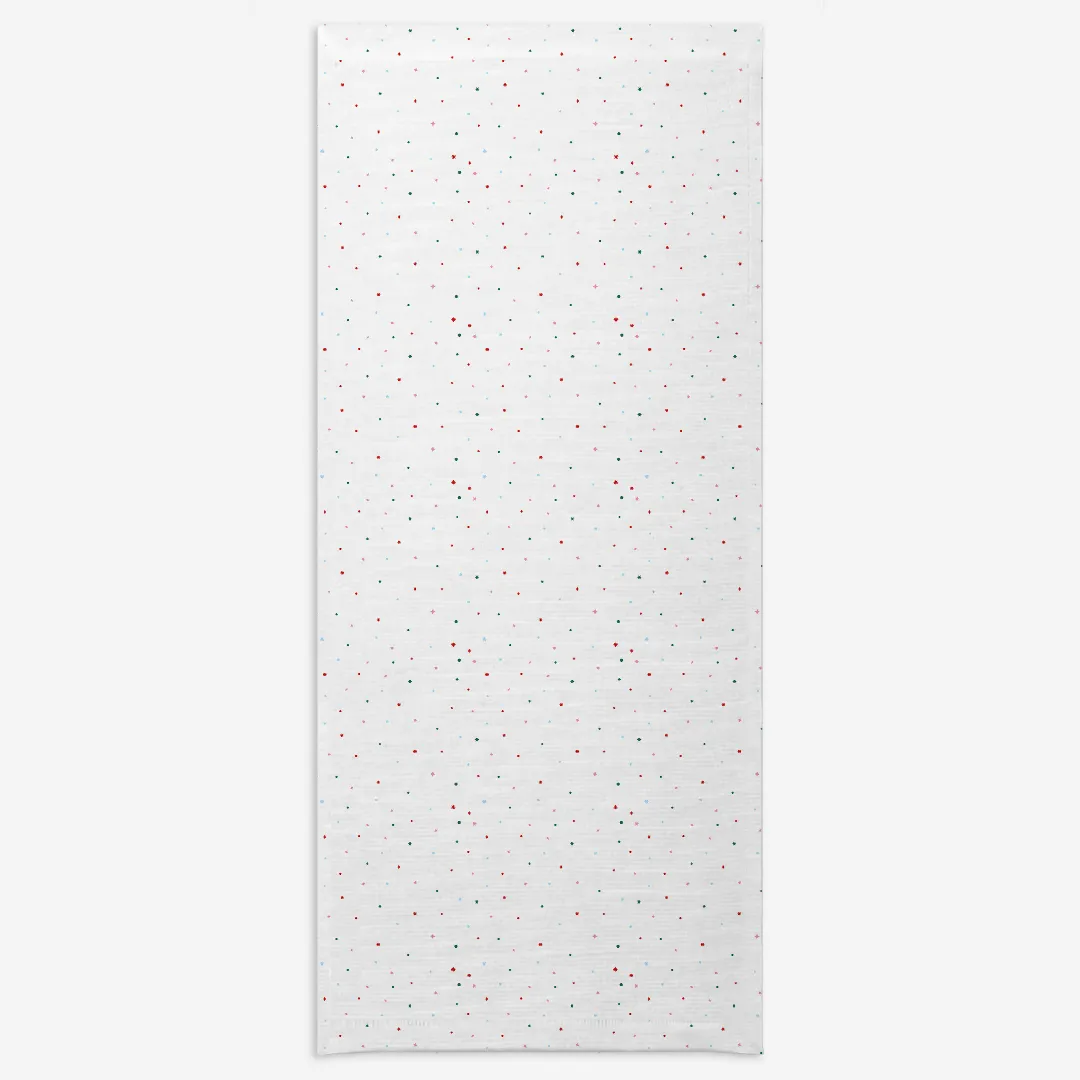Obrus świąteczny Kolorowe gwiazdy świąteczne 140x320 cm