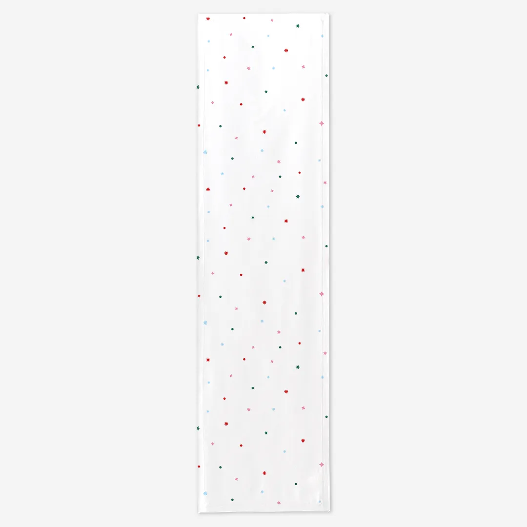 Bieżnik świąteczny Kolorowe gwiazdy świąteczne 40x150 cm
