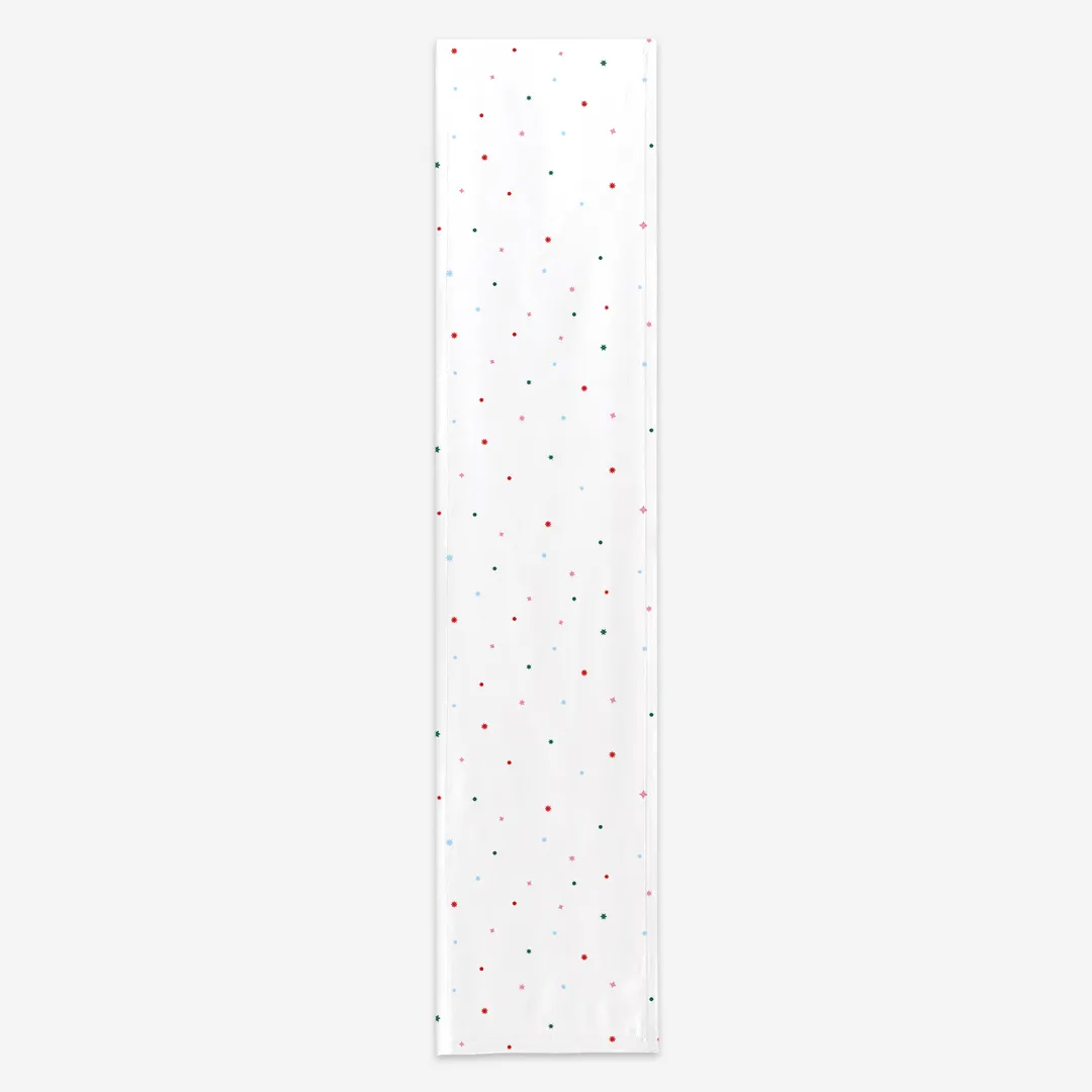 Bieżnik świąteczny Kolorowe gwiazdy świąteczne 40x180 cm
