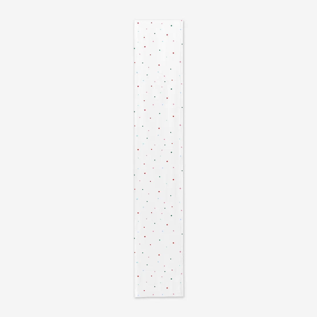 Bieżnik świąteczny Kolorowe gwiazdy świąteczne 40x220 cm