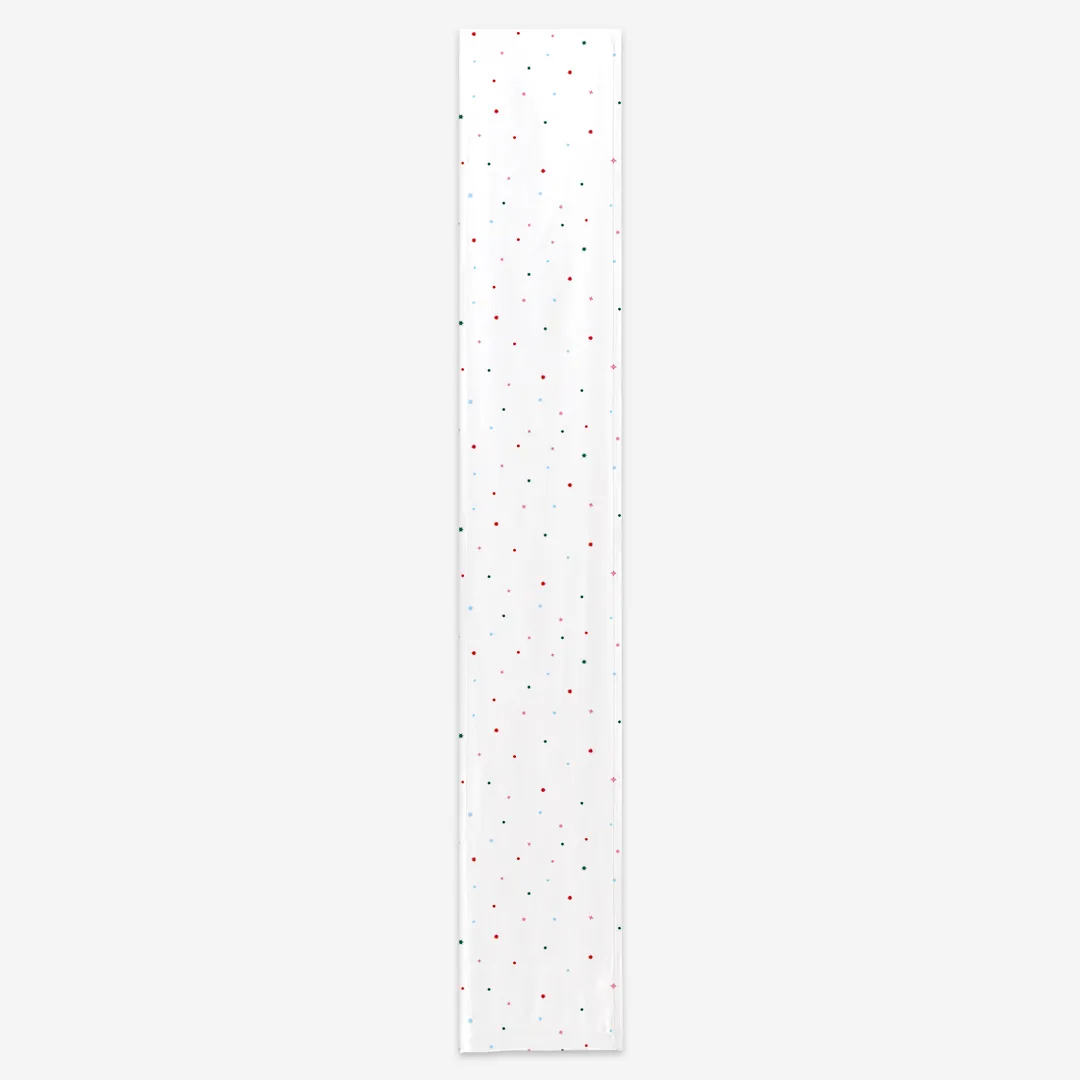 Bieżnik świąteczny Kolorowe gwiazdy świąteczne 40x250 cm