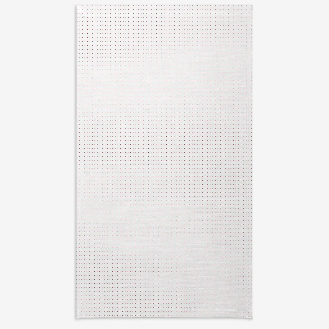 Obrus świąteczny czerwone kropki 140x240 cm