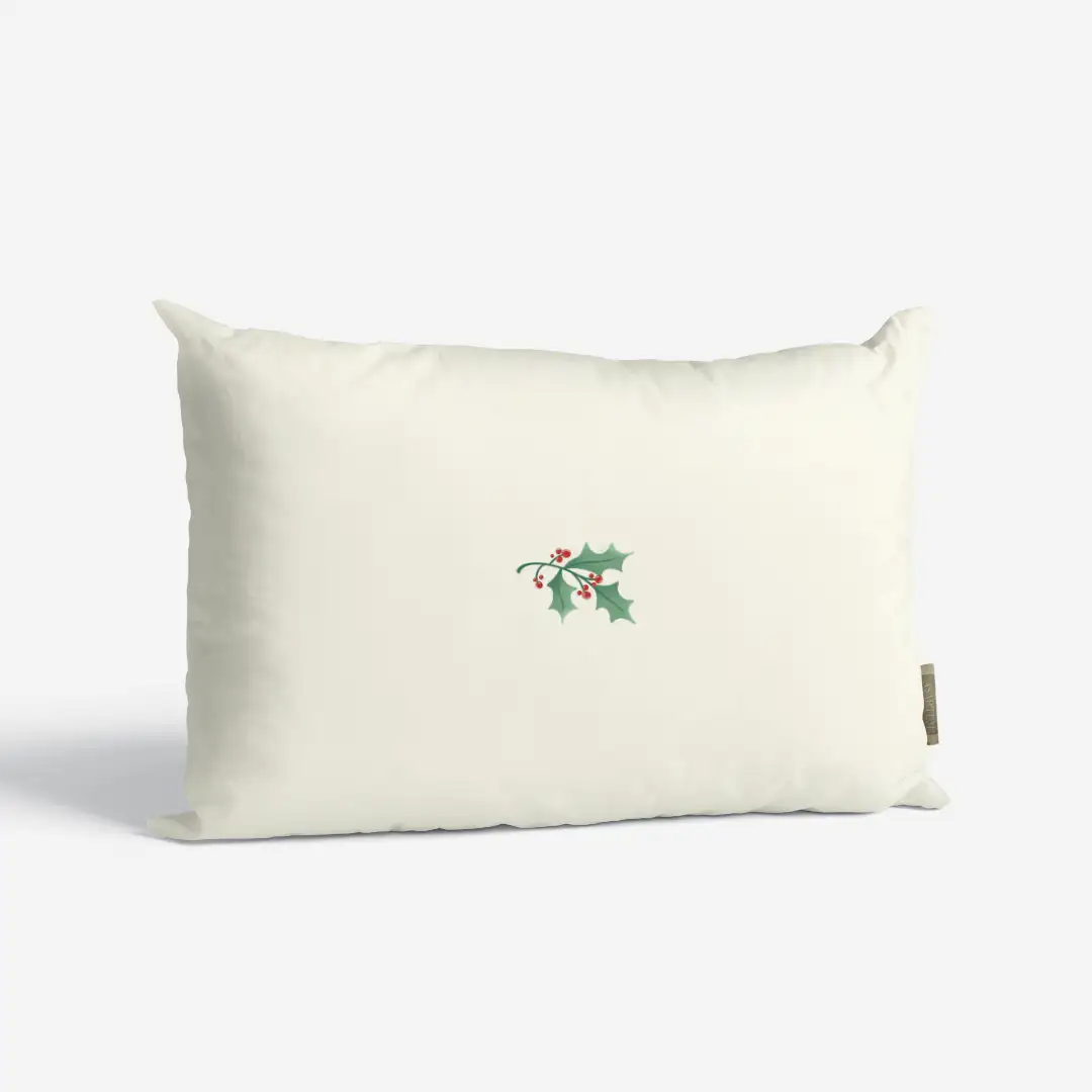 Poduszka świąteczna Minimalistyczna jemioła 40x60 cm