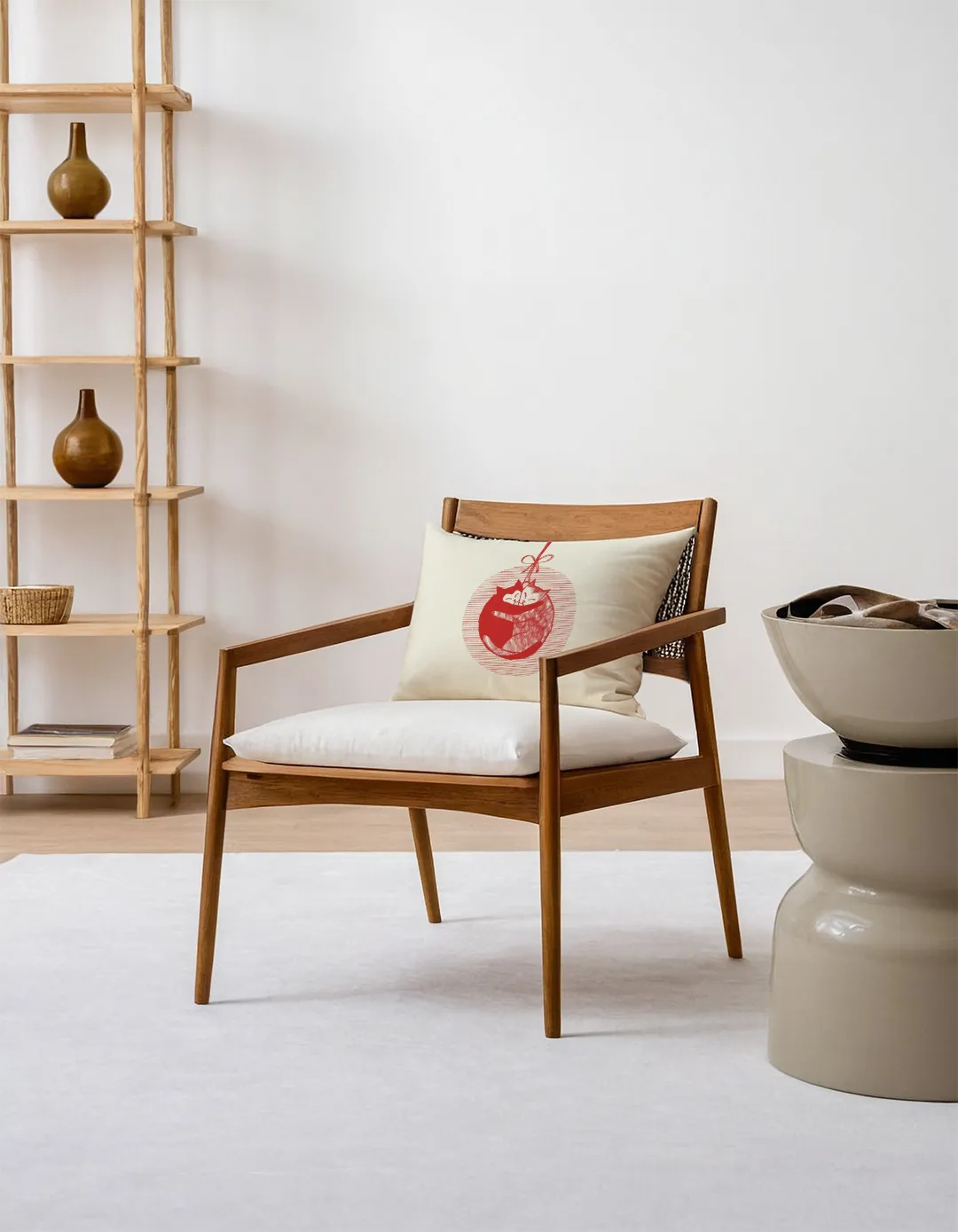 Poduszka świąteczna merry kittens 40x60 cm